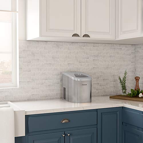 Stainless Steel 26 Lbs Counter Top Ice Maker #TOP2
