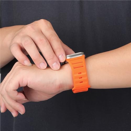 Bracelet silicone pour Apple Watch du running au bureau en toute élégance