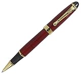 Abcsea Classic Style Rollerball Pen Golden Trim - Herbs Red