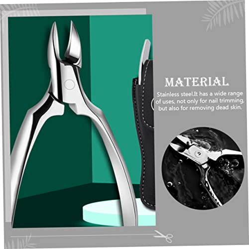 HONMEET 1 Conjunto De Cortadores De Unhas Olecranon Pinças De Cutícula Cortadores De Unhas De Metal