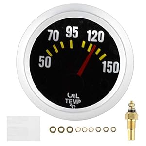 Zaicoler ZAICOLERn2tq5x Wskaźnik Temperatury Oleju 12V
