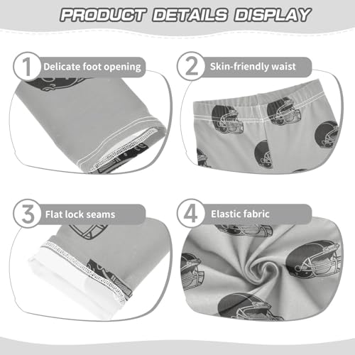 Girls' Leggings Football Kids Yoga Tights Pants 1 Pack 23023663