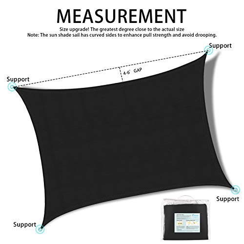 Ankuka OR037AB Waterproof Sun Shade Sails Canopy Awning Shelter thumb #3