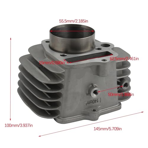 Cilindro YX 140 de 56mm que soluciona la pérdida de compresión 7