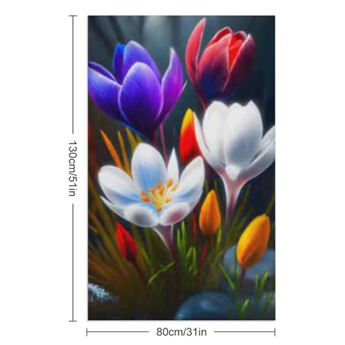 Serviette de plage imprimé floral haut de gamme pour le spa - 3