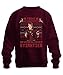Produktbild Printera Frohe Weihnachten Du widerliches Stinktier Kevin Allein Zuhaus Unisex Sweatshirt Pullover, Burgundy, L