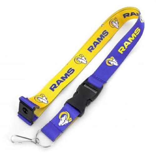 Cordon NFL Los Angeles Rams aminco lanière réversible cadeau fan