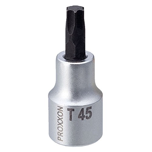 プロクソン(PROXXON) トルクスビットソケット 1/2" ショート(55mm) T45 No.83493