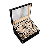 Boxmaterial: PU-Leder (Oberfläche) + Holzbrett + Perlen Kaschmir (Futter). Gesamtabmessungen: 12 