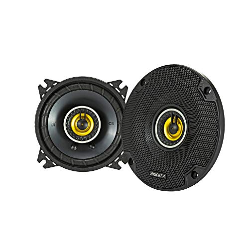 Pair KICKER 46CSC44 4″ 300 Watt 4-Ohm 2-Way Car Audio Coaxial Speakers CSC44