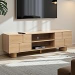 Hometopia – Hometopia TV-Lowboard 160 cm in Eichenoptik mit 3D-Front
