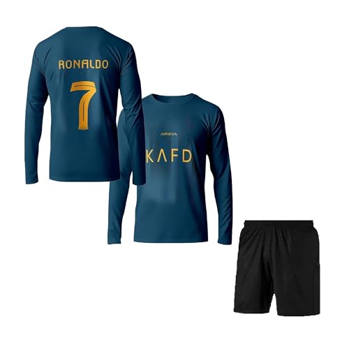 Ronaldo 7 Football Jersey Shorts(Kid's, Boy's& Men)