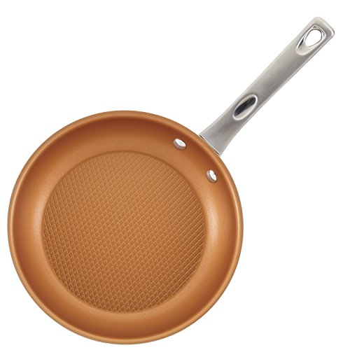 Ayesha Curry Home Collection Nonstick Frying Pan / Fry Pan / Skillet - 10 Inch, Brown