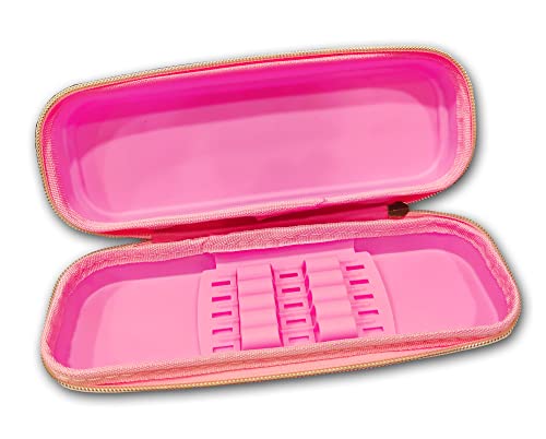 Image of Neel Pencil Case for Kids, School Stationery, BT-21 Theme, Pink, 1L Capacity, 22cm x 9cm x 5cm