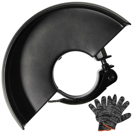 5.3" 135mm Grinder Guard for 5" 4-1/2" 4" Wheel Disc Blades Protective Cover Shield Attachments Compatible with DEWALT Milwaukee Makita Metabo Bosch RYOBI XAG04T XAG04Z XAG09Z XAG11Z Angle Grinders