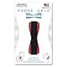 LoveHandle LH-01 Universal Grip for Cell Phone and Mini Tablet - Black Elastic Strap with Red Base (LH-01Red)