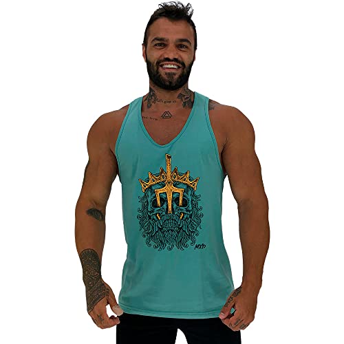 Kit 5 Regatas Cavada Masculina MXD Conceito Academia Musculação Treino Gym (G, Opção 04)