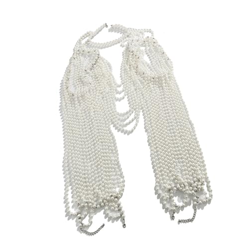 Chaîne d'épaule avec perles et protection anti-ternissement