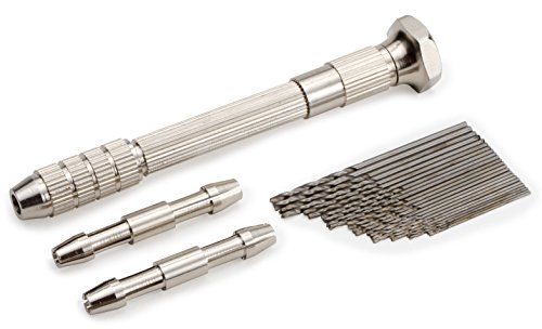Micro drill set de 27 pièces mini forets hélicoïdaux pour perçage de précision