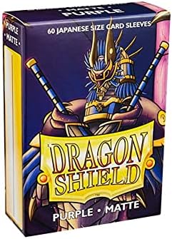 Arcane Tinman Dragon Shield Japanese Size Sleeves – Matte White 60CT - Card Sleeves Smooth & Tough - Compatible with Pokemon, Yugioh, & More– TCG, OCG,8 Inch,ART11105