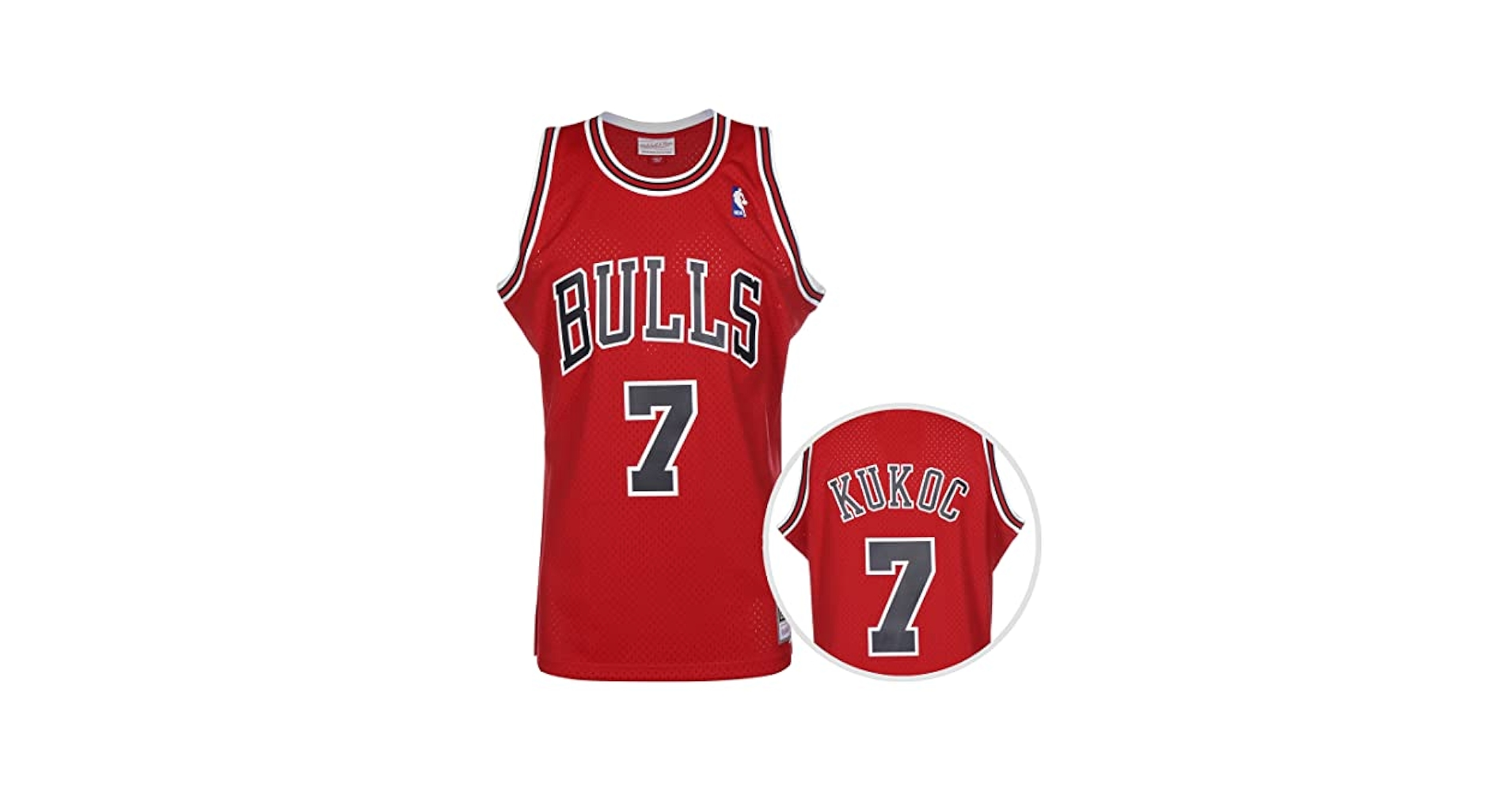 TONI KUKOC スイングマンジャージ　トニ・クーコッチ Chicago Bulls Toni Kukoc Hardwood Classics 1997-98 Road