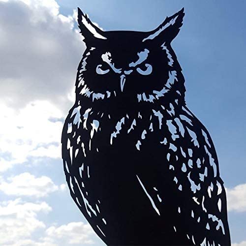 Metal Weather Vane - Owl Weathervane Roof Wind Vane Roof Garden Paddock Decoration Weather Vane For Outdoor Iron Roof Outdoor Yard Decoration #TOP3