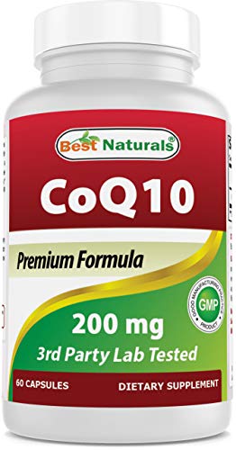 Best Naturals COQ10 200 mg, 60 Capsules