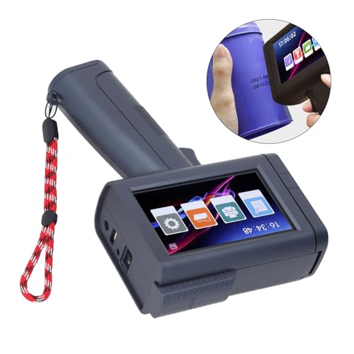 Impressora a Jato De Tinta 600 Dpi 12,7 Milímetros Portátil Inkjet Printer Gun Secagem Rápida Inkjet