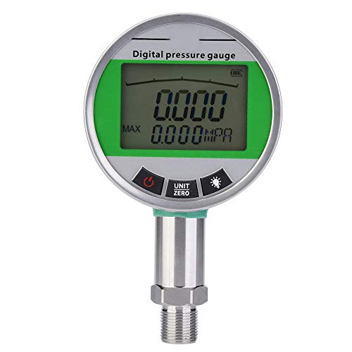 Manomètre hydraulique digital contre les surpressions avec raccord inox étanche M20x1.5