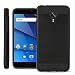 BLU Vivo 8 Case, Drop Protection Hybrid Dual Layer Armor Protective Case Cover for BLU Vivo 8 (Black)