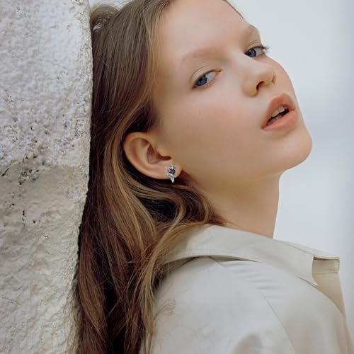 OHAYOO Dragon Stud Earrings 925 Sterling Silver Dragon Studs Earrings Vintage Dragon Jewelry Gift for Women Men3