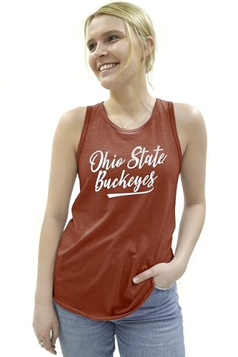 Image of Blue 84 NCAA Womens NCAA Officially Licensed Women's Tank Top Tri-Blend Signature