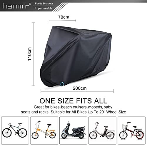 Bike Cover, Waterproof Outdoor Bicycle Cover With Lock Hole For Mountain Road Bikes Xl #TOP1