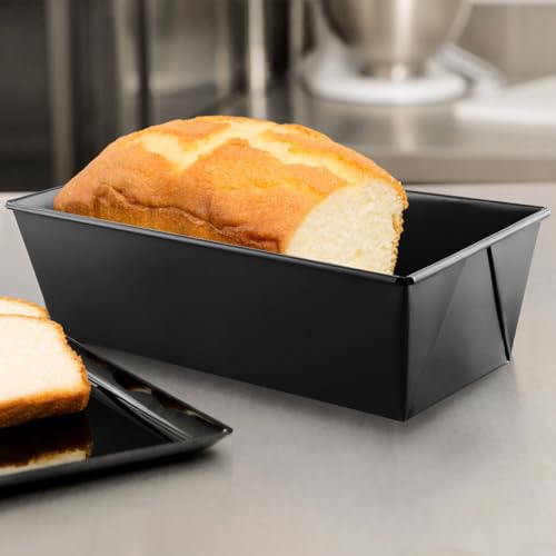 HONYUET 6 PCS 2lb Loaf Tin Set - Large Bread Baking Pan, Rectangular Loaf Dish for Cakes, Meatloaf & Banana Bread, 25 x 11 x 8cm - Image 5