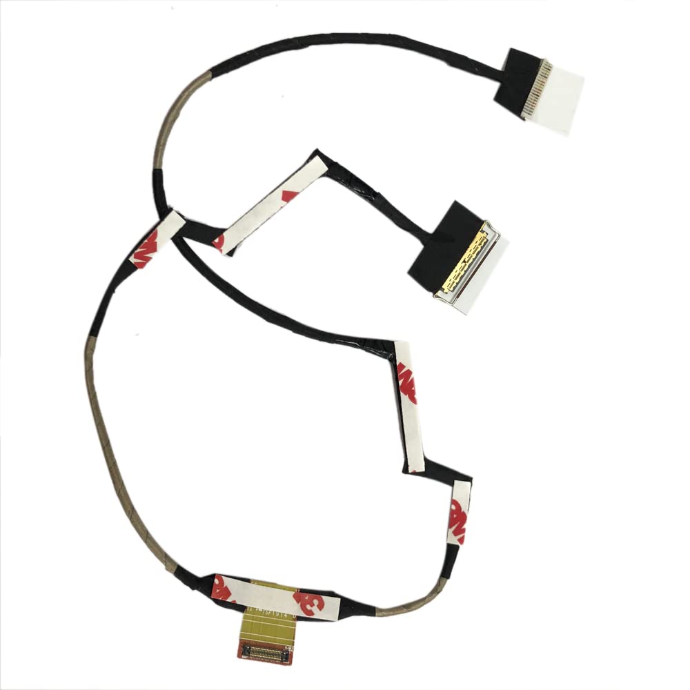 JINTAILED LVDS LCD Screen Cable for Dell 7285 CAJ01-HOLDER-PPGO DC02002Q600 0799D2 Video Display Wire Line