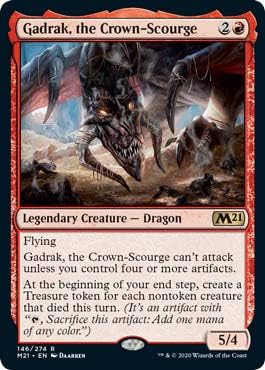 Gadrak, The Crown-Scourge - Core Set 2021.