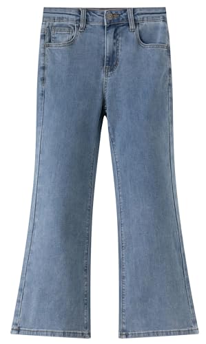 Jeans pour filles élastique et confortable à 3 boutons stylés