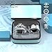 Couple Ring Bridal Set His And Hers Women 925 Sterling Silver Square Cut Moissanite Ring Set Men Titanium Band Wedding Ring Band Set With Jewelry Box