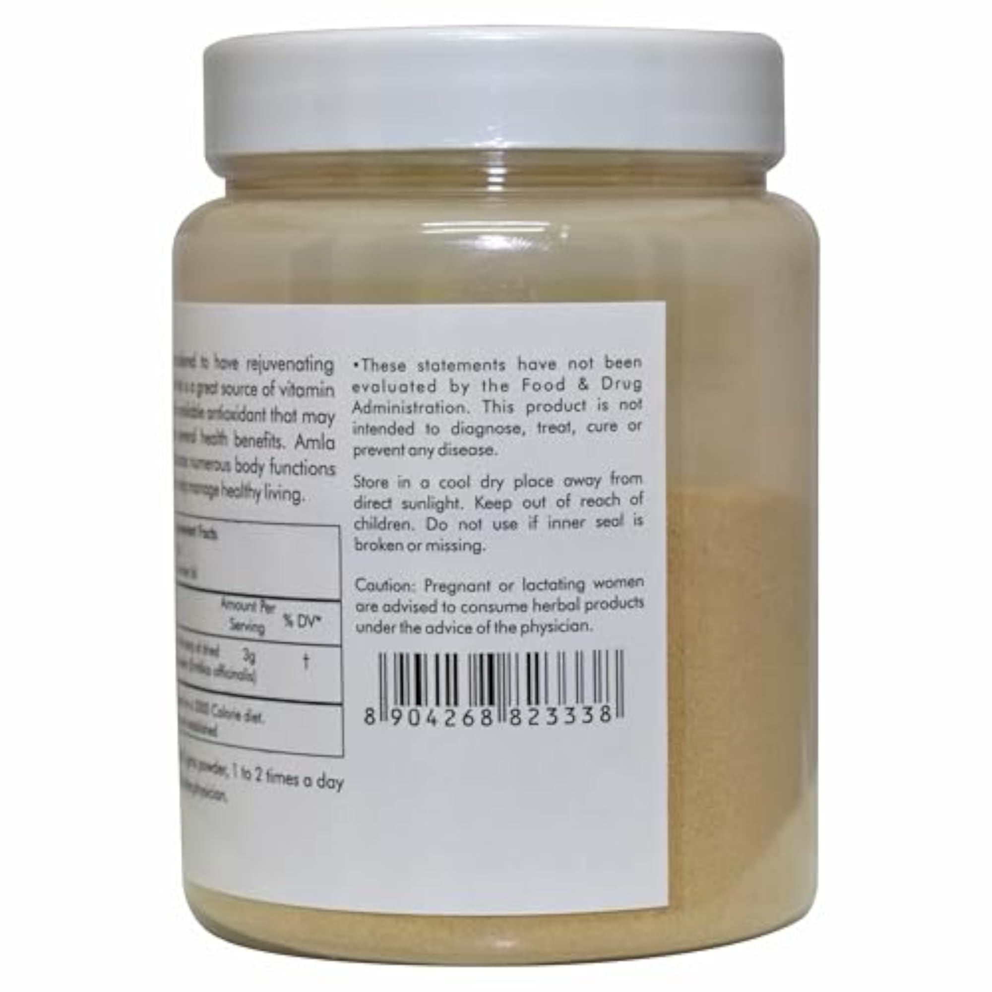 Herbal Hills Organic Amla Powder, 200 g
