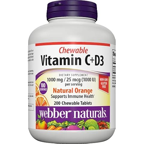 Webber Naturals Vitamin C+D3 Cover