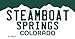 SMART BLONDE Steamboat Springs Colorado Metal Novelty Aluminum Key Chain KC-9925
