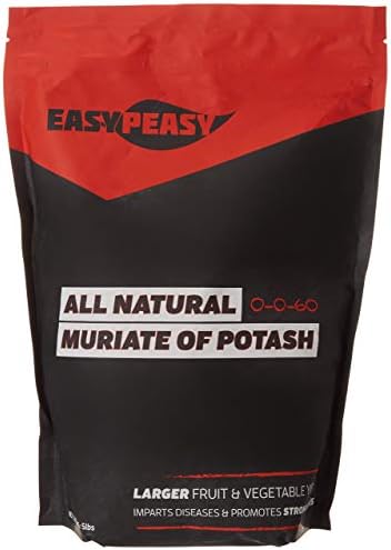 All- Natural Muriate of Potash | Potassium Fertilizer with 0-0-60 Analysis | Potassium Plant Food for All Indoor and Outdoor Plants | Potassium Nutrient for Yards in GRANULAR Form