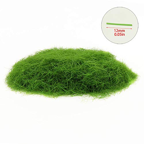 Cfa4 4 X 300Ml Mixed 12Mm Static Grass Terrain Powder Green Fake Grass Fairy Garden Miniatures Landscape Artificial Sand Table Model Railway Layout #TOP2