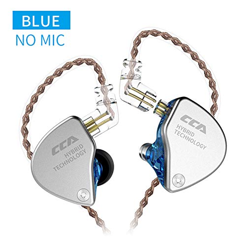 CCA CA4 in-Ear Headphones 1 DD & 1 BA Earphone HiFi DJ Stereo