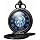 Mechanical Roman Numerals Dial Skeleton Pocket Watches with Box and Chains for Mens Women - 8