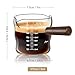 Imagen de Joeyan 210ml Vaso Medidor de Vidrio Borosilicato con Mango de Madera