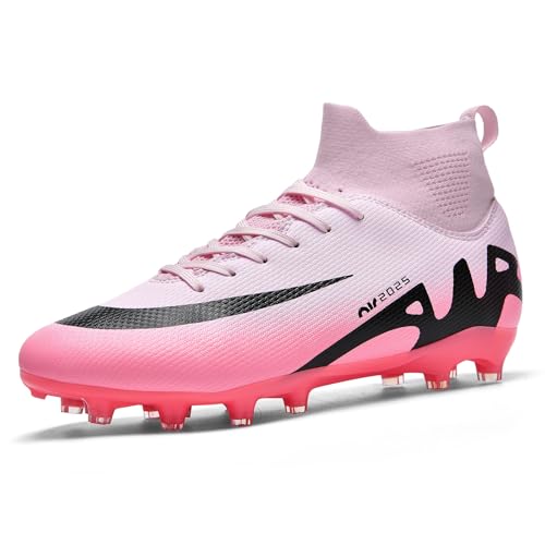 Chaussures De Football Homme/Garçon - Semelle AG Pour Gazon Artificiel - Haute Stabilité - Confort Respirant