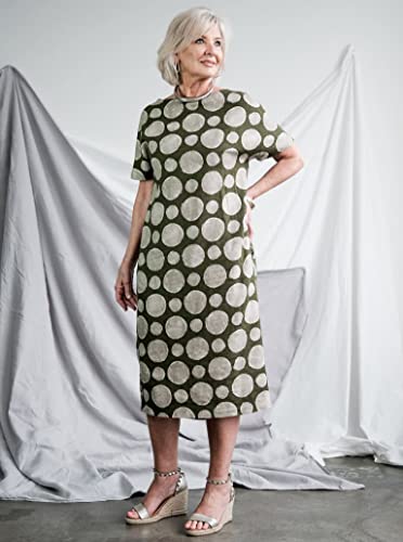 Robe tissée Pixie patron de couture ajusté de la taille 38 à 50 - 7