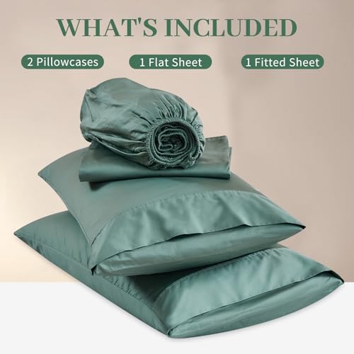 Image of Bedlifes 1000TC Egyptian Cotton Cal King Sheets, 18-24 inch Extra Deep Pocket