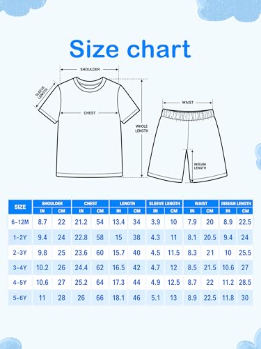 Image of Kidbea Kids Cotton Clothing Set | Ultra-Soft Printed Half Sleeve T-shirt & Shorts Set Comfort Fit Casual Wear for Boys & Girls